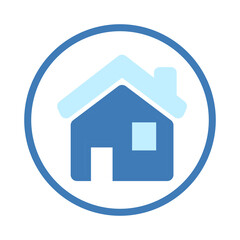 Address Icon in Round