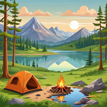 vecter landscape