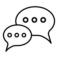 speech bubble  icon, message bubble icon, dialog bubble icon