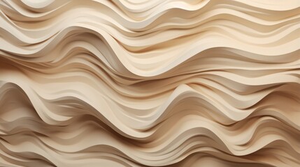 Obraz premium The image is a long, curvy line that appears to be made of wood