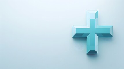 Obraz premium colorful medical cross background