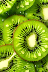 Fresh and delicious looking kiwi