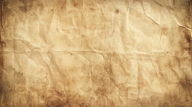 Vintage paper texture background with subtle grain, antique look, aged document