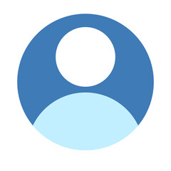 Profile in Round Icon