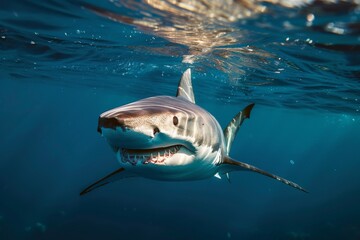 Fototapeta premium Shark at sea