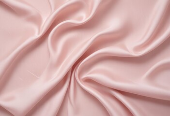 Obraz premium pink silk fabric background, view from above. Smooth elegant black silk or satin luxury cloth texture can use as abstract background with copy space, close-up