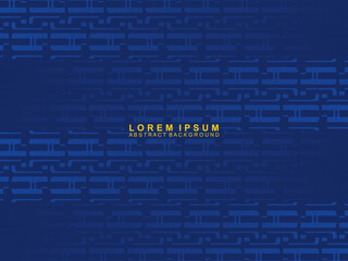 Premium background design with dark blue modern pattern. Vector horizontal template, for digital luxury business banner, contemporary formal invitation, luxury voucher, gift certificate, etc.