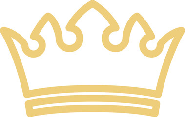 Crown Outline Illustration