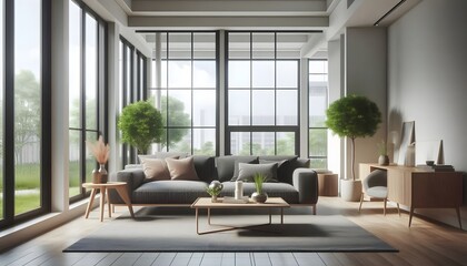 Fototapeta premium modern living room