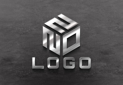 Metallic Effect Logo Plate