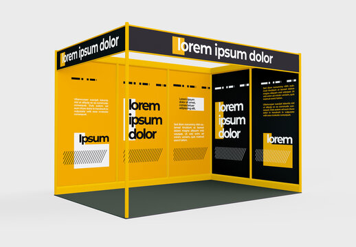 Exhibition Booth Mockup