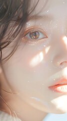 清楚できれいな女性のお顔