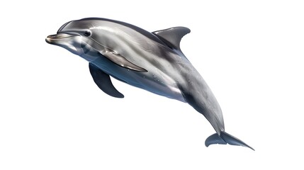Dolphin with white background