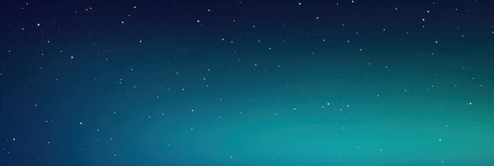 Dark Blue Night Sky with Scattered Stars  Digital Background