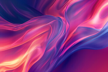 Obraz premium A beautiful abstract wallpaper that captures the fluidity of motion with abstract lines and suggesting movement and energy by Playing with gradient colors and transparency to enhance the dynamic feel
