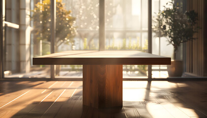 Fototapeta premium table mockup