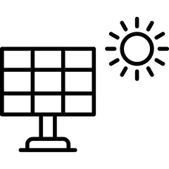 Solar Panel Icon