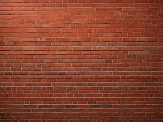 Obraz premium An image of a red brick wall with varied textures, showing signs of aging, symbolizing strength and durability over time.