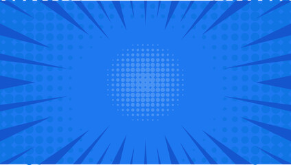 Naklejka premium Abstract Comic Background