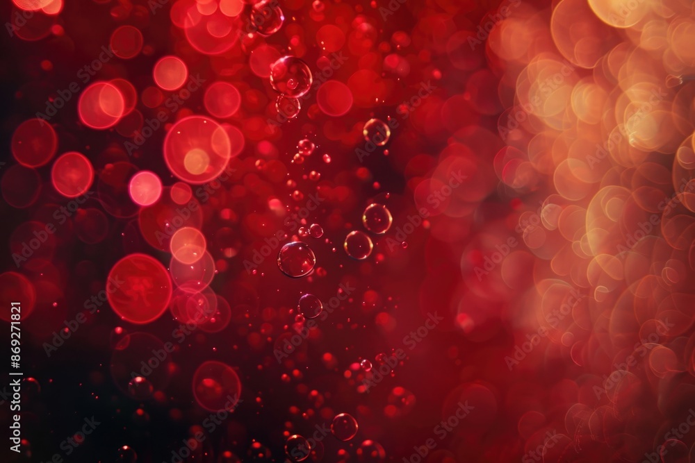 Poster a collection of colorful bubbles suspended in mid-air, ready for use in illustrations or designs