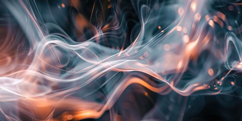 Fototapeta premium A burning fire with smoke emanating from it