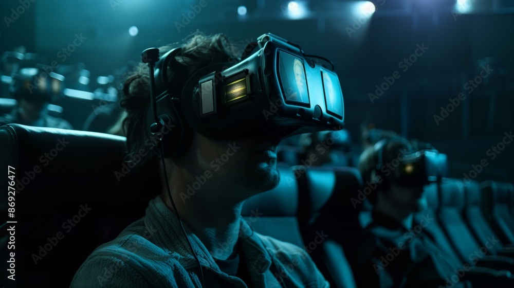 Poster a vr interactive cinema lets viewers influence the plot in real-time, deeply immersing and transform