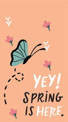 Phone Cover : YEY! Spring is here