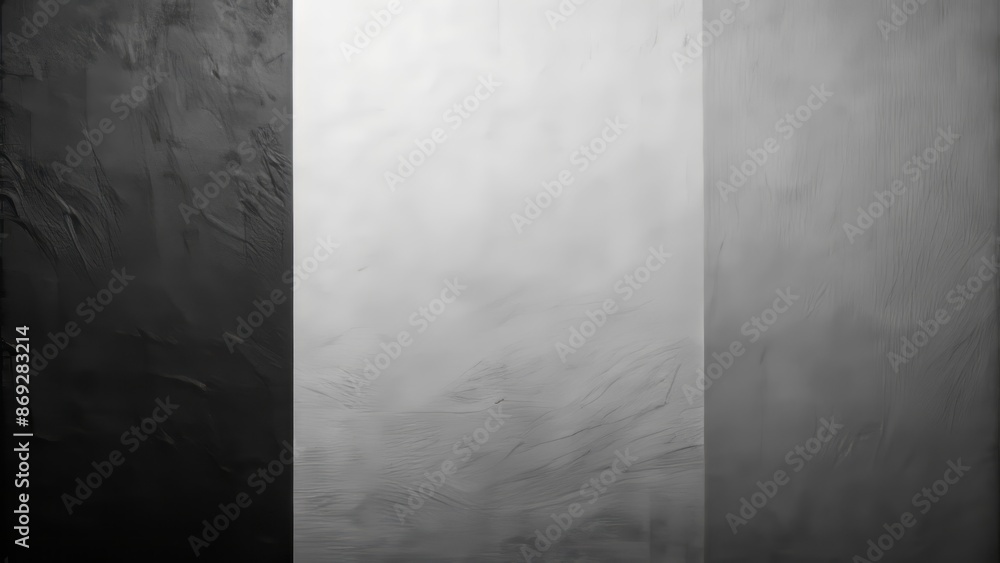 Poster minimalist high-contrast abstract composition featuring subtle gradient textures on a neutral black 