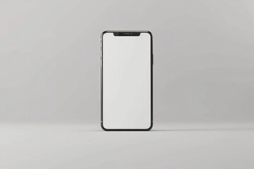 Blank Mockup. Smartphone Mockup with White Screen for Global Business Marketing Plan