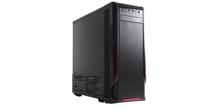 Desktop computer case isolated on transparent or white background  - Powered by Adobe