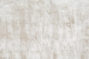 old concrete wall with paint residues close up