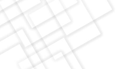 Obraz premium Abstract Minimal Geometric background with triangular bright light with soft shadows as pattern. White minimal line design. baseness technology and communication concept Decoration arrow design.