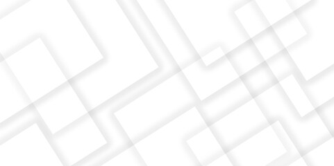 Abstract Minimal Geometric background with triangular bright light with soft shadows as pattern. White minimal line design. baseness technology and communication concept Decoration arrow design.