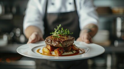 Luxury service in restaurants, emphasizing the elegance and attentiveness of top-tier dining experiences where every detail is crafted to perfection.