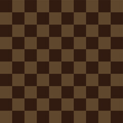 Brown checkered