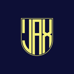 jax letter logo design