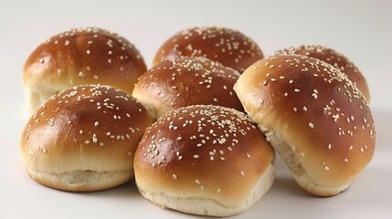 Freshly Baked Sesame Seed Burger Buns