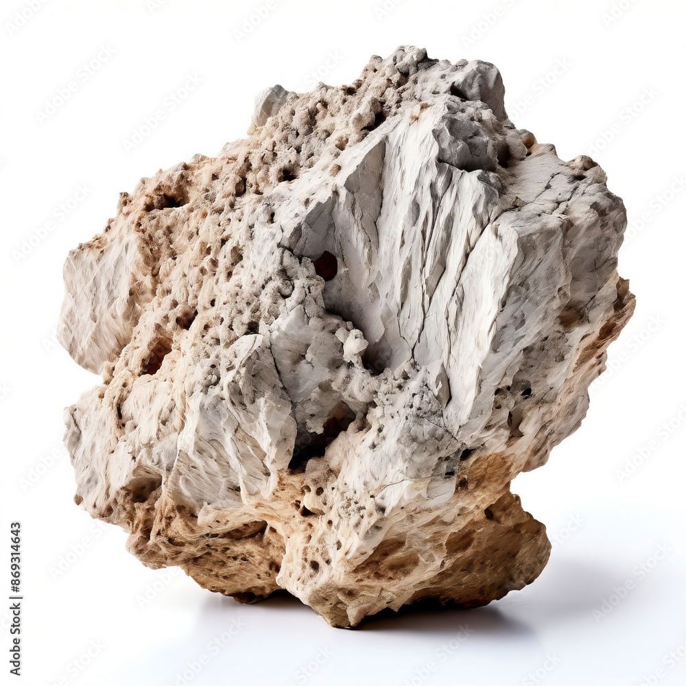 Poster limestone a sedimentary rock composed mainly of calcite and arag