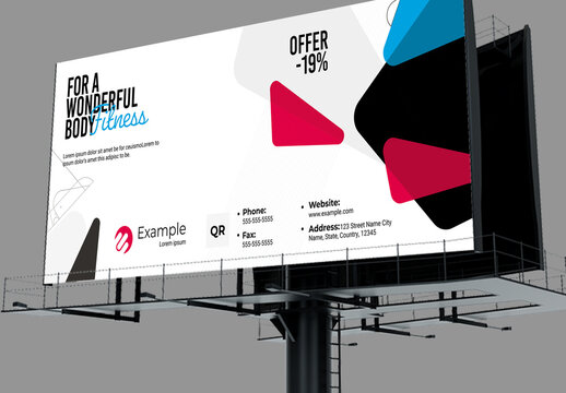 Creative Minimal Billboard Signage