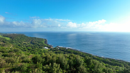 Aerial view of  Kenting national park,Taiwan.