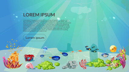 Abstract plain simple and beautiful vector background with seamless pattern and square shape