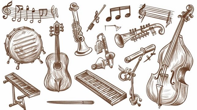 Instrument Drawing With Name