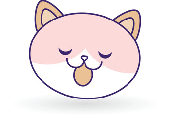 Cute cat icon