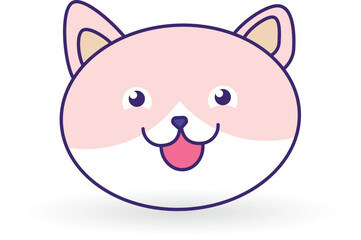 Cute cat icon