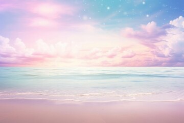 Fototapeta premium Beach backgrounds landscape outdoors.