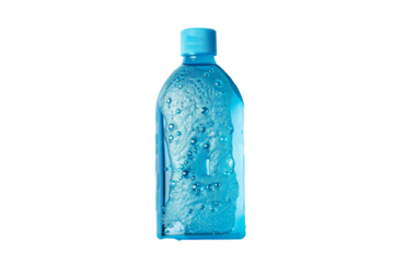 Anti Dandruff Shampoo Bottle Isolated on Transparent Background