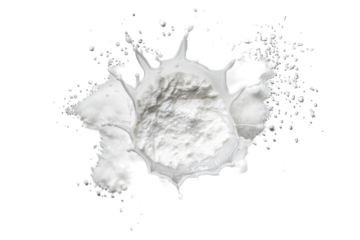 Box of Baking Soda Isolated on Transparent Background