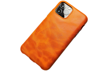 Protective Phone Case with Shock Absorption Isolated on Transparent Background