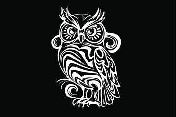 black and white tattoo