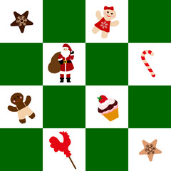 Checkered christmas  